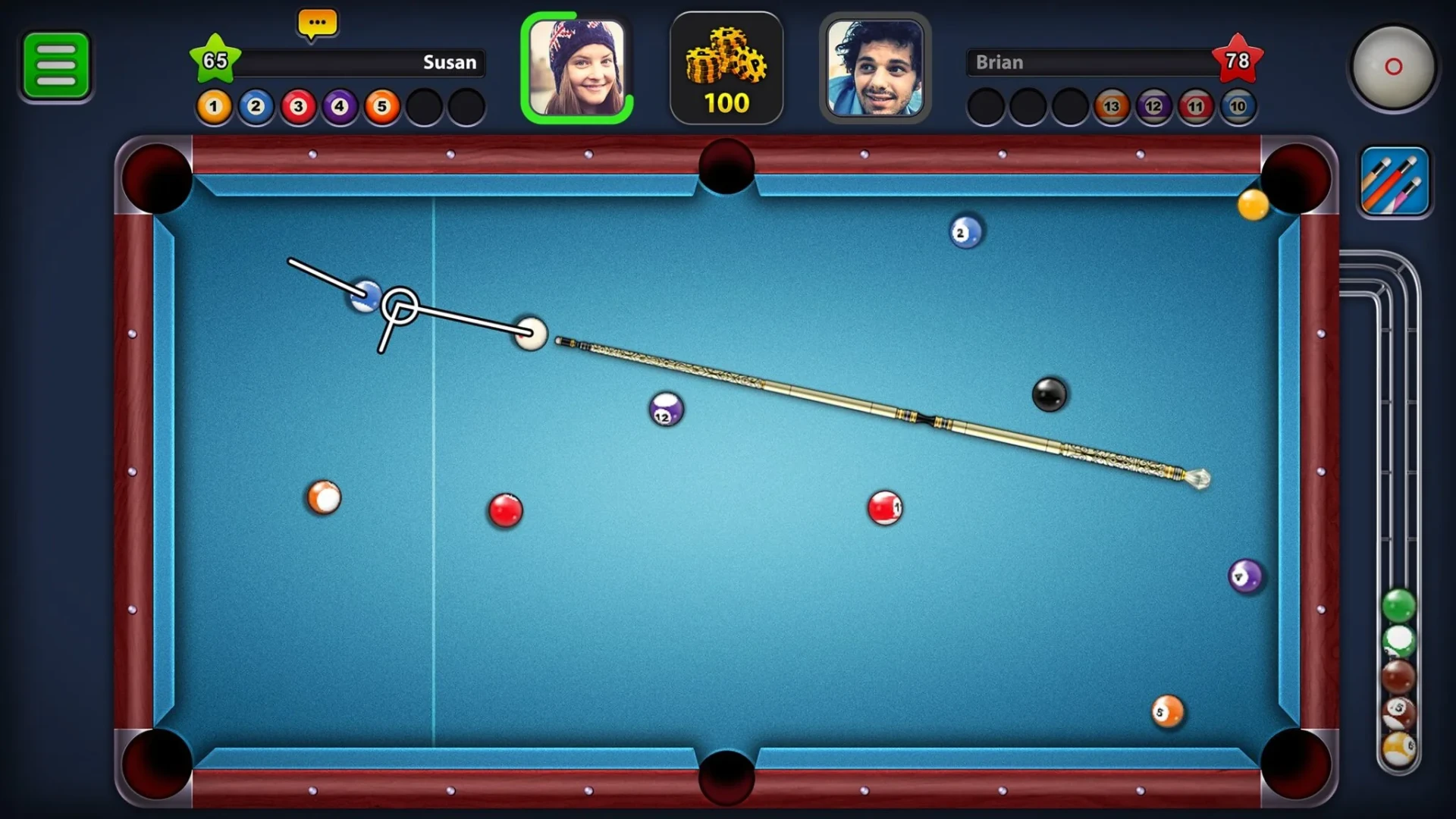 Pool game